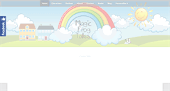 Desktop Screenshot of magicfrogtales.com
